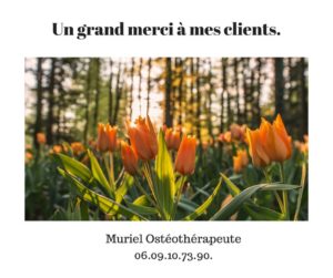 Merci pour vos témoignages clients. 