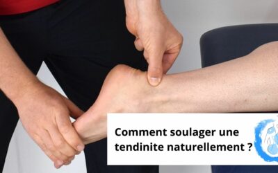 Soulager une tendinite naturellement.